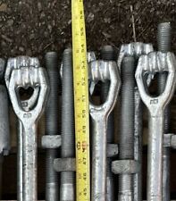 30 Allied Bolt 55509 Expanding Rock Anchor 1” X 53” Triple Eye Galvanized picture