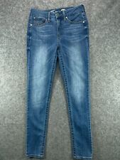 Seven7 Tummyless Skinny Jeans Womens 6 Blue Denim  HI Rise Med Wash Ladies picture