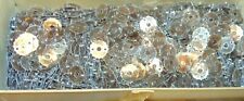 100 Piece Lot Vintage Vacuum Tube Western Electric 9 pin Tube Spacer REAL MICA picture