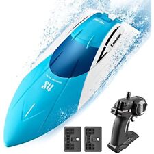 4DRC High Speed Remote Control Boat 2.4 GHZ RC Boat for Adults Kids Rechargeable picture