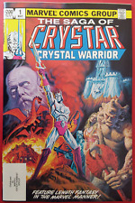 Saga of Crystar, Crystal Warrior #1 (1983, Marvel) VF/NM baxter stock picture