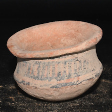 Genuine Ancient Indus Valley Civilization Slip Painted Terracotta Pot C. 2800 BC picture
