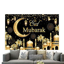 Eid Mubarak Decoration Backdrop Banner Islamic Muslim Ramadan 70