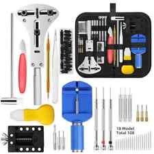 Watch Repair Kit 147 PCS Watch Battery Replacement Tool Kit Watch Remover Tool picture