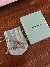 AUTHENTIC Tiffany & Co. Infinity Double Chain Necklace Pendant Sterling Silver picture