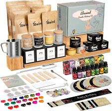 Candle Making Kit, Soy Candle Making Supplies DIY Candle Craft Tools for Adults. picture