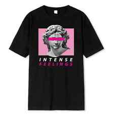 Intense Feelings Funny Hot Sale T-Shirts Men Fashion Soft Clothing Summer Breath picture