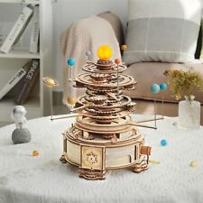 Rokr Solar System 316PCS Rotatable Orrery 3D Wooden Puzzle Assembly Toy for Gift picture