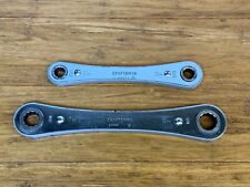 2 pcs Vintage Sears / Craftsman Ratchet Wrench 12mm-13mm & 17mm-19mm - 12 Point picture