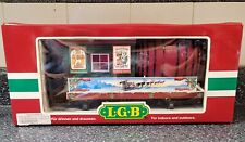 LGB Train 31420 Christmas Beer Barrel Keg Car Original Box G Scale Germany Rare picture
