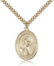 Saint Edmund Campion Medal For Men - Gold Filled Necklace On 24 Chain - 30 D... picture