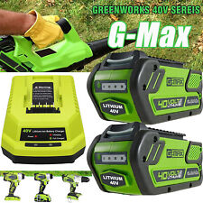 40V 6.0Ah For Greenworks G-MAX Lithium Battery 29472 29462 29252 20202or Charger picture