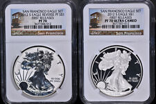 2012-S Silver American Eagle $1 2 Coin Set NGC Reverse PF70 & PF70 UCAM - STOCK picture