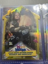 2021 Topps Chrome gold undertaker and green triple h🔥🔥🔥🔥 picture
