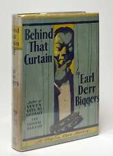 Earl Derr Biggers / Behind That Curtain 1st Edition 1928 picture