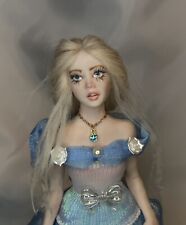 OOAK Cinderella, Faerie Fairy, Fantasy Art Doll Polymer Clay picture