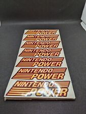 Vintage Nintendo Power Decal Stickers '90s-2000 picture