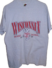 Vintage 1999 Wisconsin Badgers rose bowl football t shirt Large picture