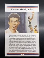 1981-True Value Booklet Card. Kareem Abdul Jabbar  All-Time Great Sports Stars. picture