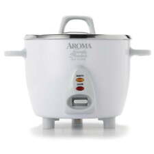 Aroma® 6-Cup Rice Cookers (Cooked) Select Stainless® Rice & Grain Cooker Steamer picture