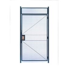 NEW WireCrafters 840 Style, Woven Wire Hinge Door, 4'W x 7'H, 12' 5-1/4