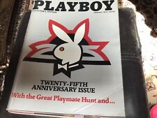 PLAYBOY MAGAZINE JANUARY 1979, 25 th ANNIVERSARY EDITION, CANDY SOVING, VG picture