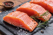 Freeze Dried Uncooked Wild Caught US Salmon Filets picture