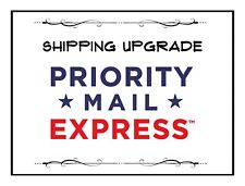 UPGRADE SHIPPING TO USPS EXPRESS MAIL OPTIONAL FOR CUSTOMER BY PVNAQUATIC picture