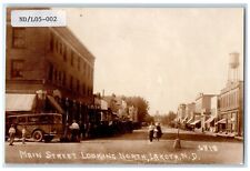 c1950 Main Street Looking North Classic Cars Lakota North Dakota Postcard picture