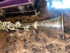 Vintage MADELON Bb Clarinet Metal with original protective Case (PLAYS) picture
