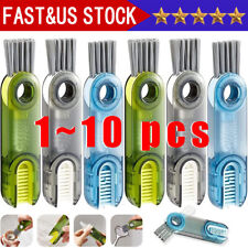 3-in-1 Multifunctional Cleaning Brush Set-Tiny Bottle Cup Lid & Straw Cleaner US picture