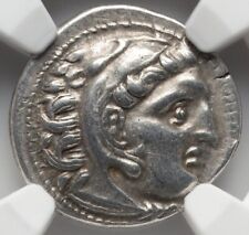 NGC Ch VF Alexander the Great III 336-323 BC Kingdom Macedon Greek Drachm Coin picture