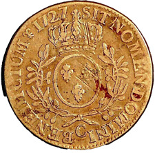 France Silver Ecu 1727 C Louis XV Mint caen KM#486.5 picture