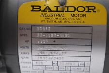 NEW BALDOR 10142 INDUSTRIAL MOTOR 1/8HP 42C 208-230/460V STOCK 4650 picture