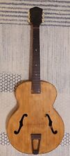 VINTAGE 1950's - 1960's Harmony Patrician Natural Archtop Guitar  picture