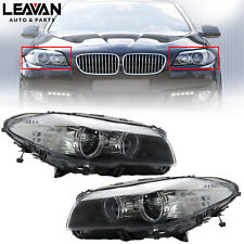 For 2011-2013 BMW 5 Series F10 Xenon Headlight Pair LH&RH Side W/O ADAPTIVE picture