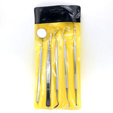 1 Set Dental Pick & Mirror Tool Sculpture Instrument Oral Kit Tooth Teeth picture