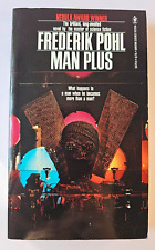 SIGNED Frederick Pohl Man Plus Bantam 1977 VG+ picture