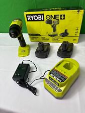 OPEN BOX Ryobi  PCL206K2 One+ Drill Driver Kit - Comes with two batteries picture