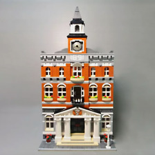 NEW DIY Town Hall 10224 pcs 2766 Building Bricks Set Expert Kids Toys picture