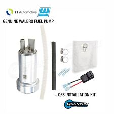 GENUINE WALBRO/TI F90000262 400LPH High Performance Fuel Pump + Kit & Flex Hose picture