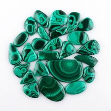 10pcs Malachite Gemstones Cabochons Wholesale Crystals DIY Jewelry Loose Stones picture