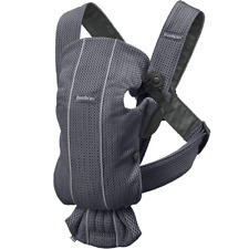 BABYBJORN Baby Carrier Mini 3D Mesh 0-1 yrs, 7-25 lbs - Anthracite NEW picture