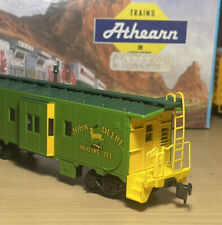 HO Athearn John Deere Tractors caboose train Moline Illinois deer - Issue  picture