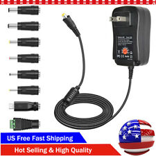 Universal AC to DC Adjustable Adapter Charger Power Supply Small Electronics 12W picture