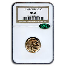1938-D Buffalo Nickel MS-67 NGC CAC picture