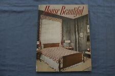1954 MAY HOUSE BEAUTIFUL MAGAZINE - LOVELY BEDROOM COVER - E 9653 picture