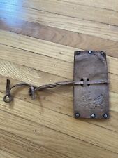 VTG RARE SMALL SIZE NORLUND DOUBLE BIT CRUSIER AXE POUCH only WOODSMAN CAMPING picture
