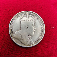 1904-H Newfoundland Canada 20 Cents Silver Coin KM10 Victoria Rare Collectible picture