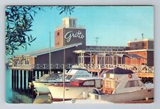 Oakland CA-California, Grotto Restaurant, Antique, Vintage Souvenir Postcard picture